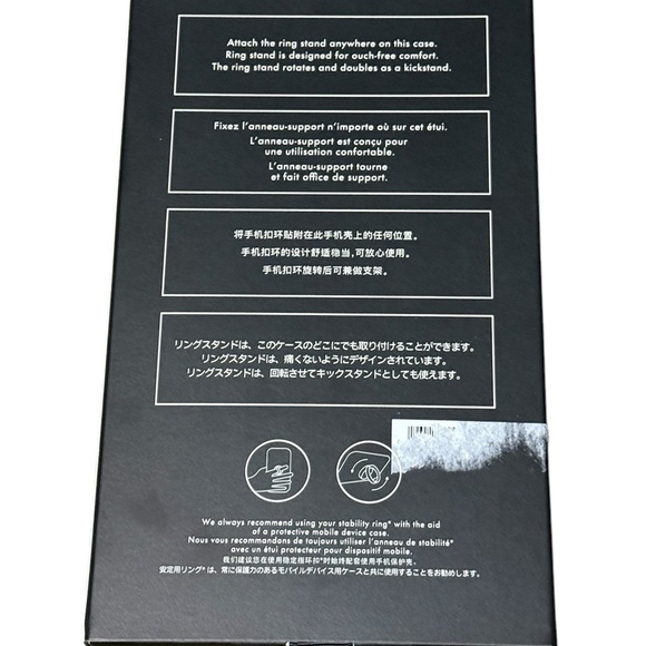 Kate Spade Purple Glitter Phone Case for iPhone 15 Pro - Picture 2 of 3